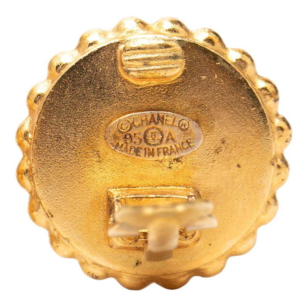 CHANEL Black Logo Earrings - Picture 3 of 3